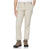 Jack Wolfskin Lakeside Hose, Pantaloni da Donna, Grigio Polvere, 21