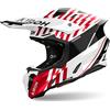 AIROH Casco TWIST 3 THUNDER Nero Rosso AIROH M