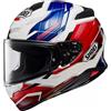 SHOEI Casco NXR 2 CAPRICCIO TC-10 Bianco Blu SHOEI L