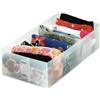 Jocca ES-AOJ 4685 cassetto organizzatori, Set di 2, Trasparente