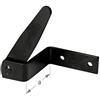 CQFD Arresto per avvitare, 50 mm, nero