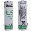 Saft 10 batterie al litio SAFT AA LS14500CNR con bandiere di saldatura a forma di U 3,6 V 2,6 Ah al litio cloruro monouso
