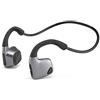 WERPOWER Bluetooth 5.0 R9 Cuffie Senza Fili Conduzione Ossea Auricolare Outdoor Sport con Microfono Vivavoce Cuffie (Nero)