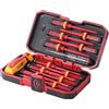 Gueenky 13 Pezzi Cacciaviti Elettricista Set, 1000 V Cacciaviti Isolati Giraviti Elettricista Magnetico, Elettricista Isolati Cacciaviti Taglio Croce Torx con Impugnatura Morbida Cacciavite Tester