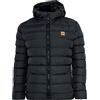 Urban Classics Giacca Invernale da Uomo con Cappuccio, Calda e Trapuntata, Piumino Adatto anche alle Mezze Stagioni Colore: bark, Taglia: L