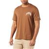 Champion Rochester 1919 City Exporer Crewneck S-S T-Shirt, Marrone (Bob), L Uomo