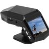 Tbest Dash Cam Anteriore Posteriore, Fotocamera per Auto Anteriore Posteriore 10MP HD Visione Notturna Telecamera per Cruscotto Console Centrale Profumo Dash Cam Registratore Videocamera