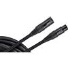 Ortega Guitars OECM-20XX Cavo per Microfono Xlr Maschio/Xlr Femmina Dritto/Dritto, Cotone Nero 6 M/0.75 q