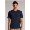 Intimissimi T-shirt In Cotone Fiammato Blu
