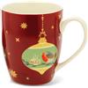 HP ITALIA Srl Neavita Tazza Rossa di Natale per Infusi, Tè e Tisane 380 ml - Herbal Mug
