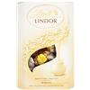 Lindt Lindor - Scatola per tartufi di cioccolato bianco, con ripieno liscio, 16 palline, 200 g, confezione da 2