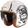 Scorpion Casco Moto Jet Custom Scorpion BELFAST EVO ROMEO Crema Nero