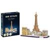 Revell- Skyline di Parigi 3D Puzzle, Colore Multi-Colour, 00141