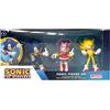 Comansi - Set di 3 figure Sonic, 9 cm (Golden Toys Y90303)