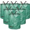 GardenMate 6X 272L Sacchi da Giardinaggio - Sacchi per rifiuti da Giardino - Polipropilene (PP) 150gsm - Robusto, antistrappo, Idrorepellente