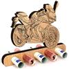 Giftota - Regalo di compleanno originale in legno - Regalo per motociclisti, appassionati di moto - Macchina da corsa Regalo in denaro - Regali in legno - Regali in denaro per donne e uomini