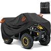 HAYCOVER Telo di copertura per ATV, impermeabile, resistente, tessuto Oxford 210D, taglia grande, per ATV Quad, scooter, moto, quad, per esterni, protezione da polvere, pioggia, raggi UV, 256 x 110 x 120 cm