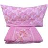 fashion home Pagano Completo Lenzuola Matrimoniale Singolo in Flanella Felpate a Pelo Rasato antipilling Morbido Caldo Cotone Foglie