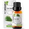 SenseLAB Olio essenziale di Tea Tree - Olio di Tea Tree Terapeutico Naturale e Puro al 100% per Umidificatore e Diffusore di Aromaterapia - Olio per la Cura Dei Capelli - Protezione esterna (10 ml)
