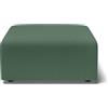 BAÏTA Pouf Milo Velluto a coste Verde
