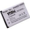vhbw Li-Ioni Batteria 900mAh (3.7V) compatibile con Cellulare, Smartphone Samsung GT-S3030, GT-S3030C, GT-S3100, GT-S3110 sostituisce AB043446B, AB043446L, BST3108BC.