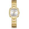 CIVO Orologio-Donna Acciaio-Inossidabile Oro-Quadrato Analogico - Orologio Donna Quarzo Moda Orologio da Polso Donna Impermeabile Semplice, Elegante Regalo Donna