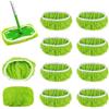 Suevut Swiffer - Set di 10 panni in microfibra, 25,4 x 11,5 cm, riutilizzabili per Swiffer Sweeper Mop, per la pulizia di pavimenti duri, pavimenti in legno