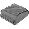 EHEYCIGA Coperta Pile Matrimoniale Maxi, Plaid Letto Coperte Pile di Flanella Calda Morbida, King 230x270 Grigio
