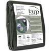 Kotap 4,6 m x 9,1 m Heavy-Duty 12 by 12 Cross Weave 8-mil Reversible Green/Silver Poly TARP, item: tgs-1530
