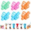 Vicloon Impugnatura Matita Bambini, 12PCS Impugnatura Penna, Ergonomico Matita Grip Pencil Grips E Tappo a Matita Aiuto Scrittura Strumento Correzione Della Postura per Bambini Adulti, Multicolore