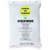 CRICKWOO - Humus di vermi, formato 5L, concime organico naturale, ricco di microrganismi, adatto a tutti i tipi di colture