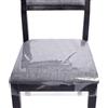 Konsilsa Coprisedie impermeabili e resistenti ai graffi per sala da pranzo, coprisedie in plastica PVC Protezioni Coprisedile trasparente Set di fodere per sedie da pranzo resistenti ( Color : Pvc , Dimensione