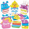 Baker Ross FX968 Kit di penne di Pasqua - Confezione da 4, Kit per bambini per la creazione di schiuma di Pasqua