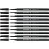 Schneider P009701x10 10 Refill per Fineliner