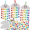 Baker Ross FN011 Kit di miscelazione e abbinamento di gocce d'arcobaleno - Confezione da 5, kit di decorazione primaverile per bambini