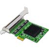 SRMAN Schede di rete Rete/Ethernet/Lan Adattatore PCI-E Scheda di rete Realtek RJ45 Internet Ethernet Gigabit 4 Port Network Card