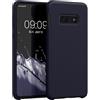 kwmobile Custodia Compatibile con Samsung Galaxy S10e Cover - Back Case per Smartphone in Silicone TPU - Protezione Gommata - deep ocean