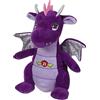 GIPSY TOYS - drago sonoro 20 cm viola - peluche per bambini - disponibile in 6 diversi colori - 071612