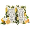 Panier des Sens Sapone Mani e Corpo Fiore di Limone - 2x200g | Sapone al burro di karité e profumo di fiore di limone, deterge mani e corpo con delicatezza senza seccare