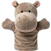 LOMTRATS Marionette a Mano con Animali per Bambini,Il Bambino Include Lupo Leone ecc.Bocche Aperte Mobili,Perfette per Raccontare storie,Insegnare,Scuola Materna,Regali di Compleanno