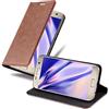 Cadorabo Custodia Libro per Samsung Galaxy S7 in BRUNO CAPPUCCINO - con Vani di Carte, Funzione Stand e Chiusura Magnetica - Portafoglio Cover Case Wallet Book Etui Protezione