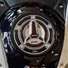 Resin Bike Adesivi Moto Compatibile con Benelli TRK 702X 2023-2026 Moon Grey. Protezione Tappo Serbatoio da Urti e Graffi. Adesivi Resinati con Effetto 3D Made in Italy