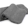 VANZAVANZU Set Tappeti Bagno 2 Pezzi Antiscivolo Tappetino da Bagno Assorbente Addensato Tappetini Bagno Ultra Morbido Bath Mat Soffice Microfibra Eleganti 40 x 60cm (Grigio Scuro)