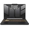 ASUS TUF Gaming F15 FX507VU#B0CQ2QR1WP, Notebook con Monitor 15,6 FHD Antiglare, 144Hz, Intel Core 13esima Gen i7-13620H, RAM 16GB, 512GB SSD PCIE, NVIDIA GeForce RTX 4050 6GB, Win 11 Home, Grigio