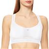 Arena Elettra Reggiseno Sportivo con Coppa B a Sostegno Medio, Donna, Bianco, 90