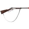 Gonher- Fucile da Cowboy, Colore Argento, One Size, 99/0