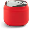 Music Sound | SPEAKER Mini | Speaker bluetooth mini tascabile - 3 watt di potenza - Colore Rosso
