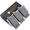 NG Selection - Calze da uomo cotone premium classico in confezione regalo da 6 paia - Men's Socks Classic Premium Cotton Gift Box -ÖKO-TEX Standard 100 - Made in EU (EU 43-46, grigio)