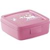 Snips Contenitore per alimenti Sandwich Box Unicorno rosa 0,5 litri