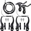 LNGJIN Freni per Mountain Bike,Freni a V per Bicicletta,Freni a V Anteriori e Posteriori,Freno a V Anteriore Posteriore,Anteriore Posteriore a V,Adatto per Mountain Bike, MTB, Bici Pieghevoli, Bici ibride